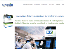 Tablet Screenshot of kinesix.com
